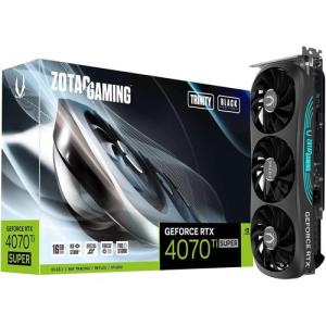 ＺＯＴＡＣ（ＰＣＰ） GAMING GEFORCE RTX 4070 Ti SUPER TRINITY BLACK ED 16GB 目安在庫=△｜compmoto