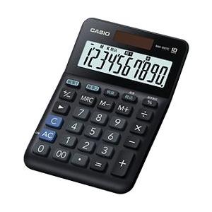 カシオ計算機 電卓 10桁 W税率電卓 MW-100TC-BK-N メーカー在庫品