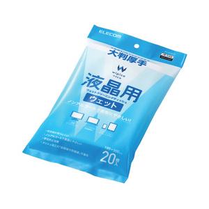 エレコム エレコム ウェットティッシュ 液晶用 クリーナー ノートパソコン WC-DP20LP メーカー在庫品