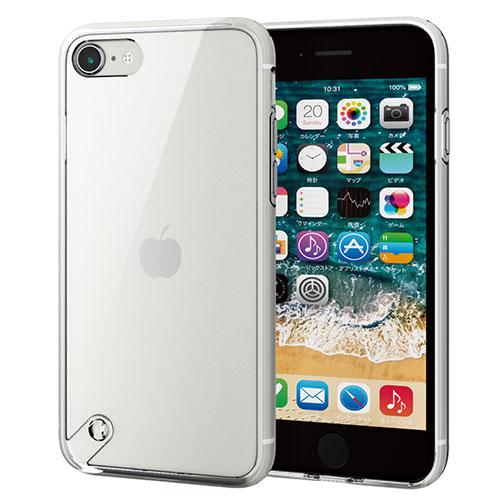 エレコム iPhone SE 第3世代 ハイブリッドケース スタンダード クリア メーカー在庫品