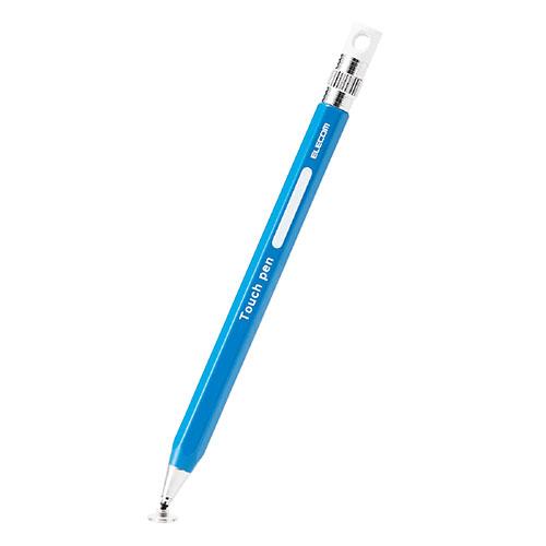 エレコム 6角鉛筆タッチペン ブルー メーカー在庫品