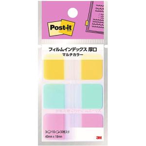 ３Ｍ Post-it ポストイット フィルムインデックス 厚口 マルチカラー5 目安在庫=○｜compmoto