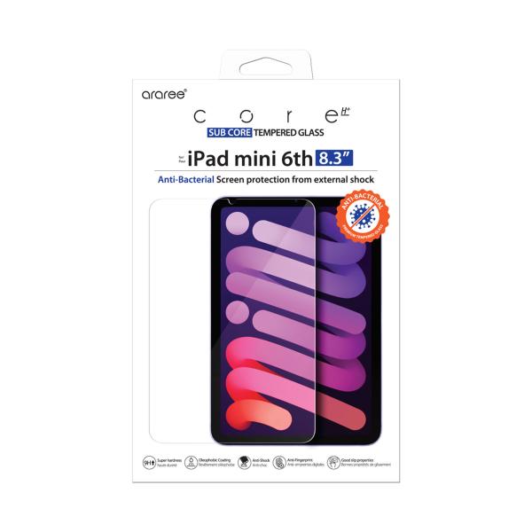 ａｒａｒｅｅ SUBCORE 抗菌強化ガラスフィルム for iPad mini (第6世代) 目安...