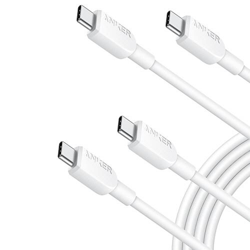 アンカージャパン ANKER 310 USB-C&amp;USB-C ケーブル 1.8m ホワイト 1パック...
