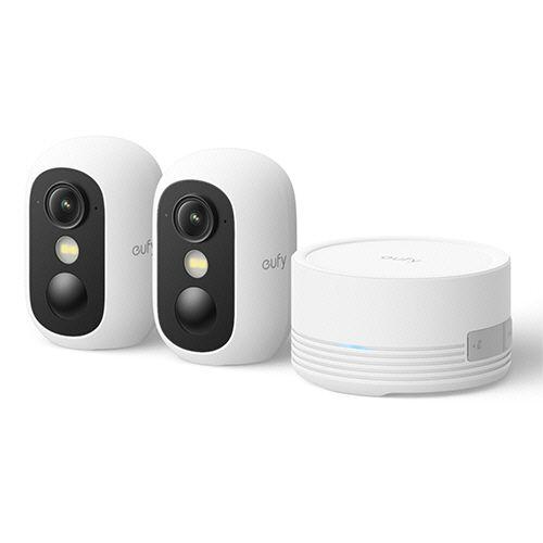 アンカージャパン eufy(ユーフィ) 屋外カメラ eufyCam C35 2-CamKit ホワイ...