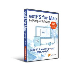 パラゴンソフトウェア extFS for Mac Apple M1対応版入り-日本語サポート付き 目...