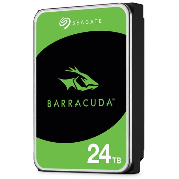 Ｓｅａｇａｔｅ Seagate BarraCuda 3.5 24TB 内蔵HDD メーカー2年保証 ...