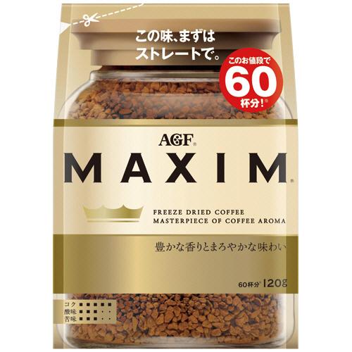味の素ＡＧＦ マキシム インスタントコーヒー 詰替用 120g 1袋 取り寄せ商品