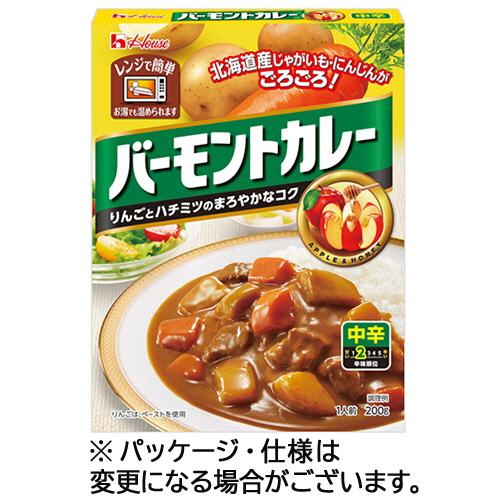 ハウス食品 レトルトバーモントカレー 中辛 200g 1食 取り寄せ商品