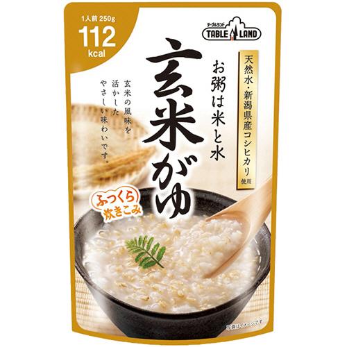 丸善食品工業 テーブルランド 玄米がゆ 250g 1パック 取り寄せ商品