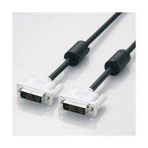 エレコム DVIシングルリンクケーブル 2.0m DVI-D24pinオス-DVI-D24pinオス...