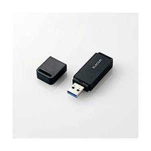 エレコム メモリリーダライタ USB3.0対応 直挿し SD系専用 ブラック メーカー在庫品