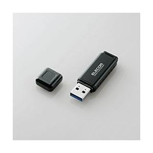 エレコム USBフラッシュ HSU 32GB USB3.0 ブラック MF-HSU3A32GBK メ...