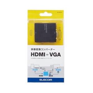 エレコム ダウンスキャンコンバーター HDMI-VGA 3.5φ HDMI1.4 AD-HDCV01...