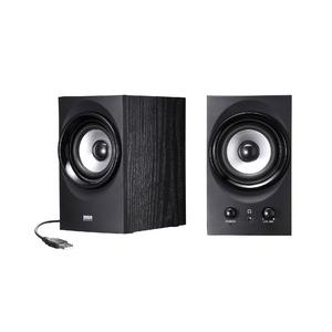 サンワサプライ MM-SPU9BKN ハイパワーUSBスピーカー(ブラック) メーカー在庫品