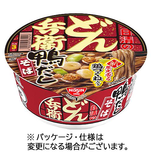日清食品 日清のどん兵衛 鴨だしそば 104g 1ケース(12食) 取り寄せ商品