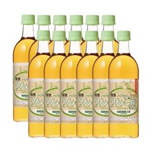 カネショウ 青森の味！フルーツビネガー ハチミツ入りんご酢ライト【500ml 12本】 目安在庫=○