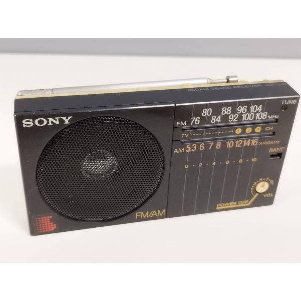 【動作品】SONY ICF-S18 FM/AMポータブルラジオ