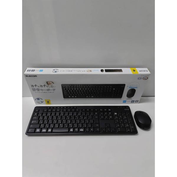 ELECOM 静音キーボードマウス/TK-FDM116S