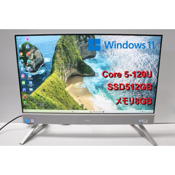 【中古一体型デスクトップ】Dell〈Inspiron 24 5430〉Core 5-120U/SSD...
