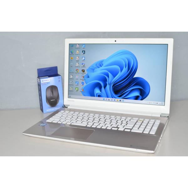 中古良品ノートパソコン Windows11+office 東芝 T65/DG core i7-750...