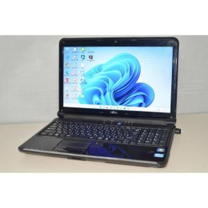 ノートパソコン Windows10 office 大容量HDD750GB 富士通 LIFEBOOK