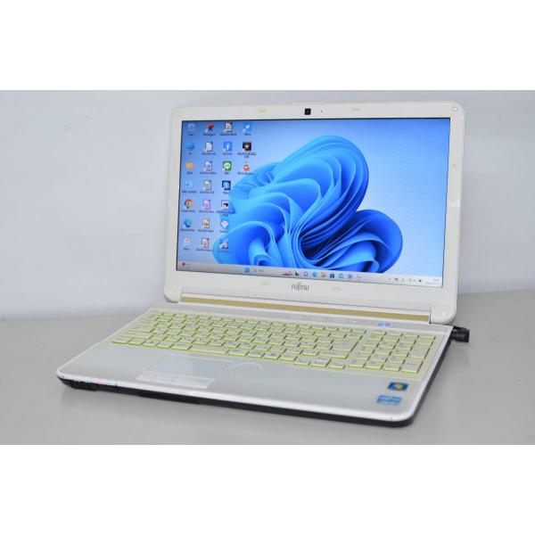 最新Windows11+office 新品爆速SSD256GB 富士通 AH54/G core i5...