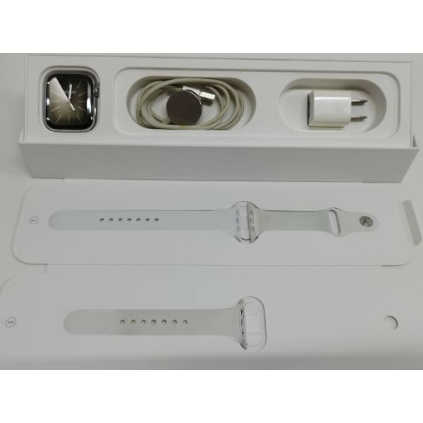 Apple Watch Series 4/GPS+セルラー/44mm/A2008/シルバーステンレス...