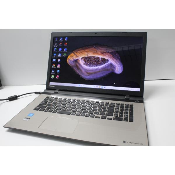 【現状品/中古ノートPC】東芝〈dynabook BX/67TG〉Intel Pentium/SSD...