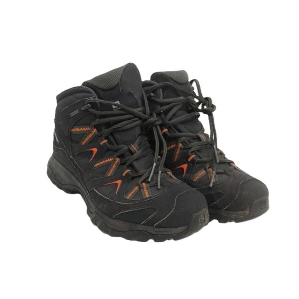 【美品】SALOMON/サロモン CROSS ROAD MID GTX WIDE/クロスロード/登山...