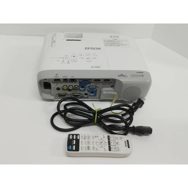 【美品】EPSON/エプソン EB-960W ビジネスプロジェクター/H863D/本体/3800lm...