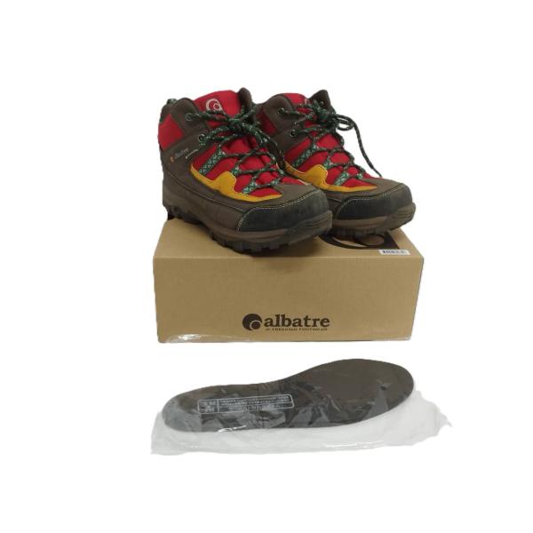 【良品】albatre/アルバートル AL-TS110J/レッド/ジュニア・キッズ/登山靴/トレッキ...