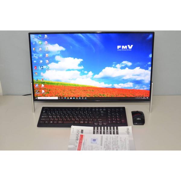 中古美品 一体型パソコン Windows10+office 富士通 FH77/B3 i7-7700H...