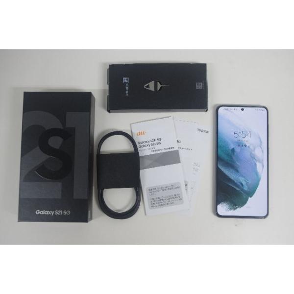 未使用/美品　Galaxy S21 5G SCG09 ファントムグレー