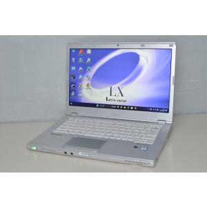 日本製 中古美品軽量ノートPC Windows11 Panasonic CF-LX5JD9QR Core i7-6500U/メモリ8GB/爆速SSD256GB/14インチ/無線/カメラ/ブルーレイ