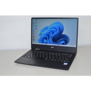 中古軽量ノートパソコン NEC PC-VKT12HZG3 Windows11+office 爆速SS...