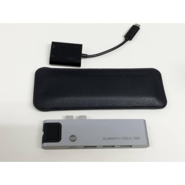【美品】TUNEWEAR ALMIGHTY DOCK/USB-Cハブ/オーディオアダプターセット