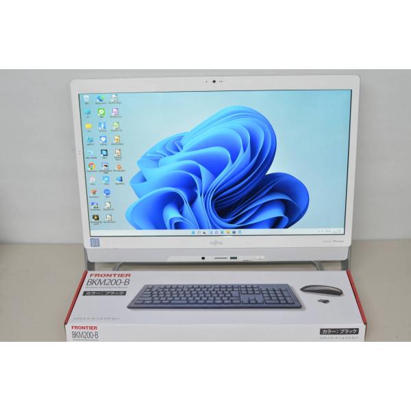 中古良品 一体型パソコン 富士通 FH70/YD Windows11+office Core i7-...