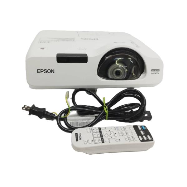 【美品】EPSON/エプソン EB-535W ビジネスプロジェクター/H671D/本体/3400lm...