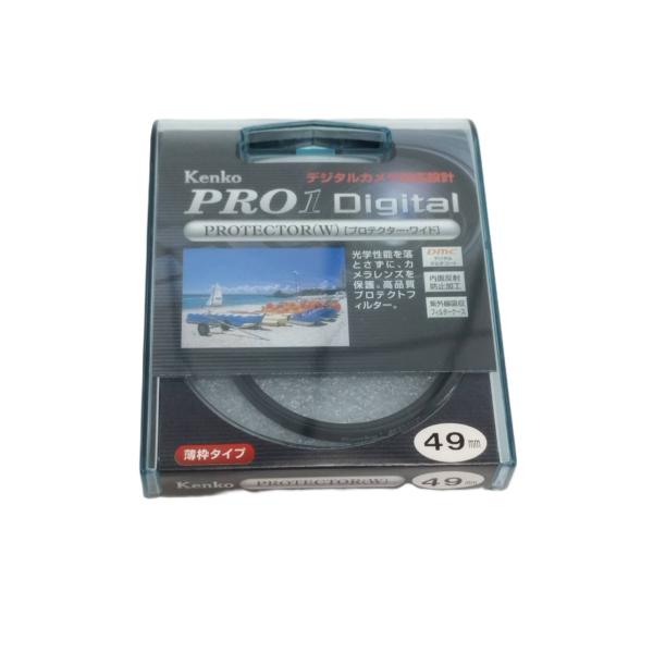 【美品】Kenko PRO 1D Digital プロテクター・ワイド 49mm/プロテクター/保護...