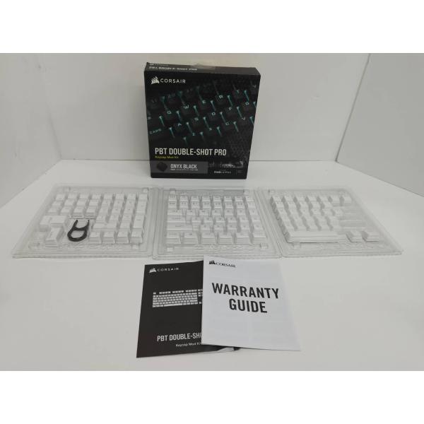 【美品】CORSAIR PBT DOUBLE-SHOT PRO Keycap Mod Kit/US配...