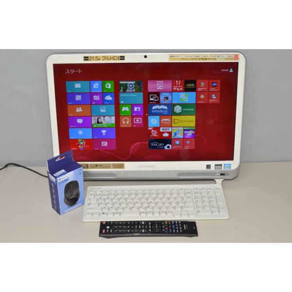 中古良品 一体型パソコン 純正Windows8 東芝 D712/V7GW core i7-3630Q...