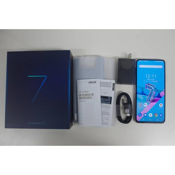 国内SIMフリー ASUS Zenfone 7 ZS670KS 128GB 8GB RAM WHIT...