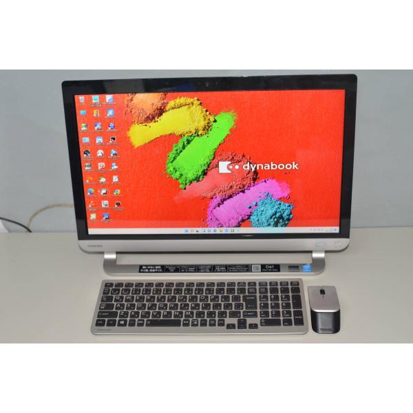 中古一体型パソコン 最新Windows11 東芝 D61/TB core i7-4710QM/大容量...