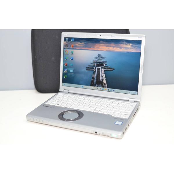 中古軽量ノートPC Panasonic CF-SZ6RDYVS Windows11+office 爆...