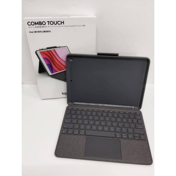 【良品】logicool COMBO TOUCH iK1057BK iPad(第7世代・第8世代)対...