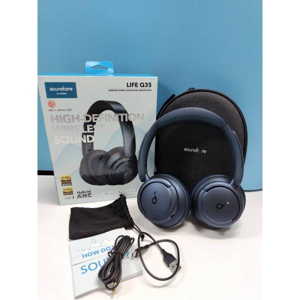 【良品】Anker Soundcore LIFE Q35 ワイヤレスヘッドホン