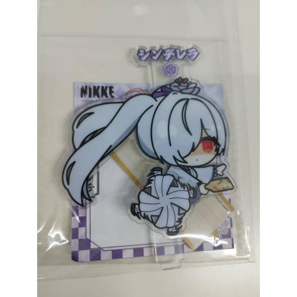 【新品未開封】ゲオ 新春フェア2026 勝利の女神：NIKKE/SDスピンアクリルスタンド/シンデレ...