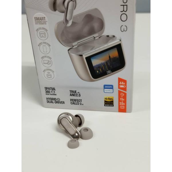 【美品】JBL TOUR PRO 3/ワイヤレスイヤホン/ラテ/右耳のみ！