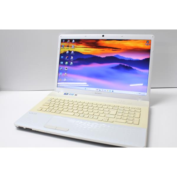 【中古ノートPC】SONY〈VAIO VPCEJ2AJ〉Intel Core i5/SSD128GB...